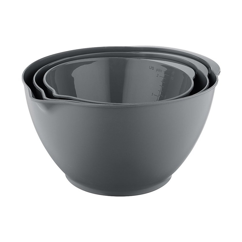 3 Pieces Luna Mixing Bowls Set - Gr..