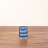 3 Pieces Cook & Keep 1200 ml Rectangular Storage Box Set - Navy Blue