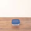 3 Pieces Cook & Keep 250 ml Square Storage Box Set - Navy Blue