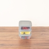 3 Pieces Cook & Keep 900 ml Square Storage Box Set - Grey
