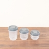 3 Pieces Terra Storage Box Set - Grey