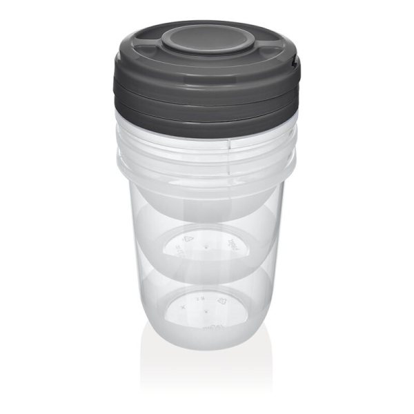 3 Pieces Terra Storage Box Set - Grey