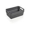 12 x 7.5 x 5 cm Terra Plastic Organizer - Grey