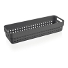 24 x 7.5 x 5 cm Terra Plastic Organizer - Grey
