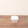 3 Pieces Eco-Fresh 1360 ml Square Storage Container Set - White