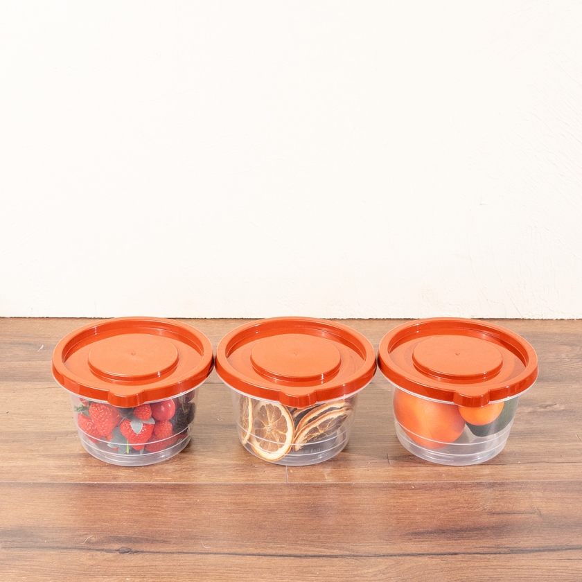 3 Pieces Eco-Fresh 1230 ml Round St..