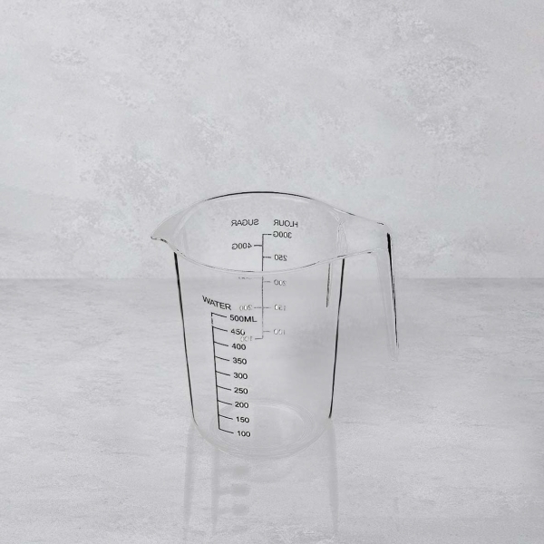 500 ml Aqua Measuring Jug - Transparent