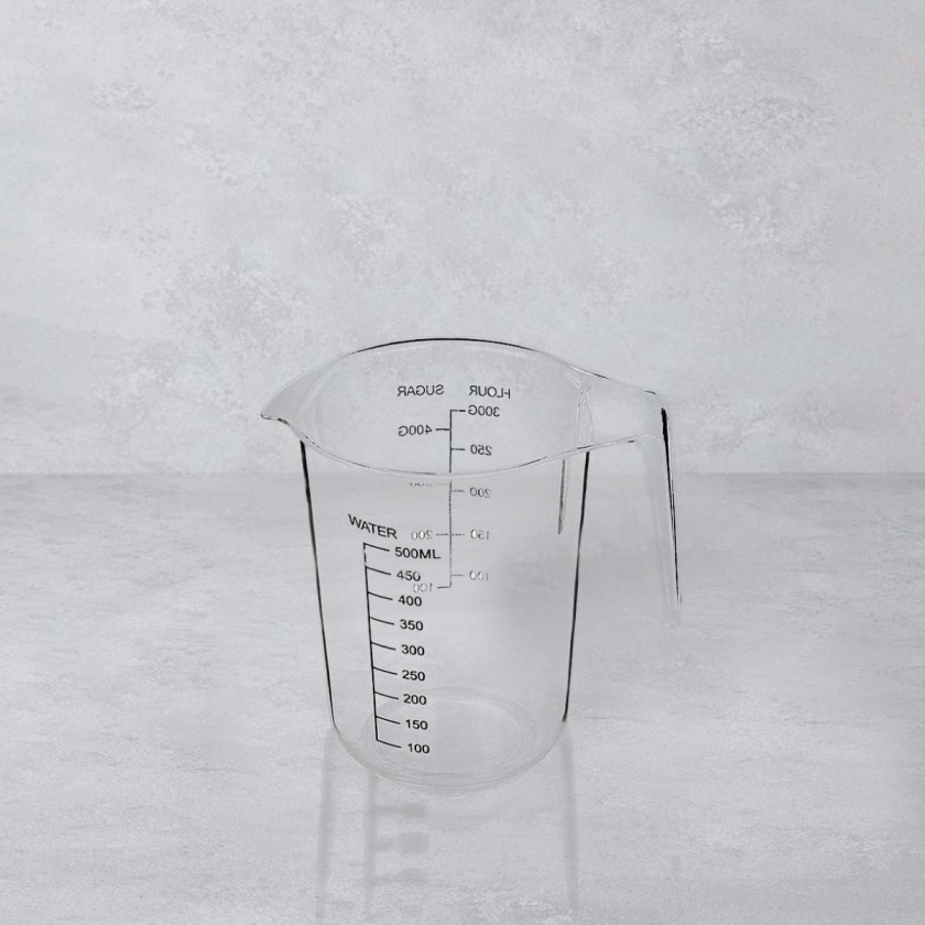 1000 ml Aqua Measuring Jug - Transp..