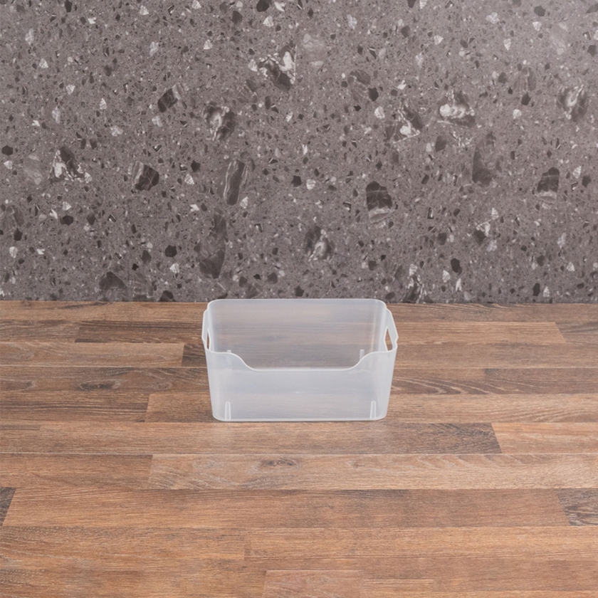 1.8 L Luna Plastic Organizer - Tran..