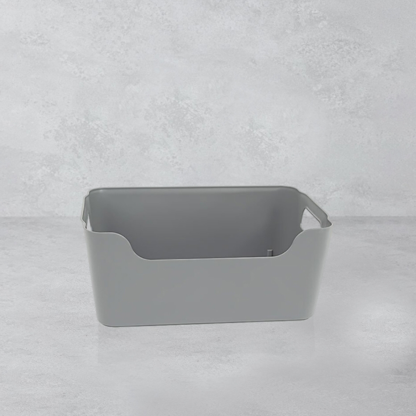 3.6 L Luna Plastic Organizer - Grey..