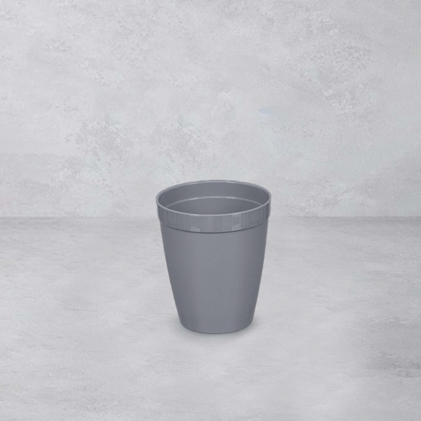 250 ml Joyful Plastic Cup - Grey