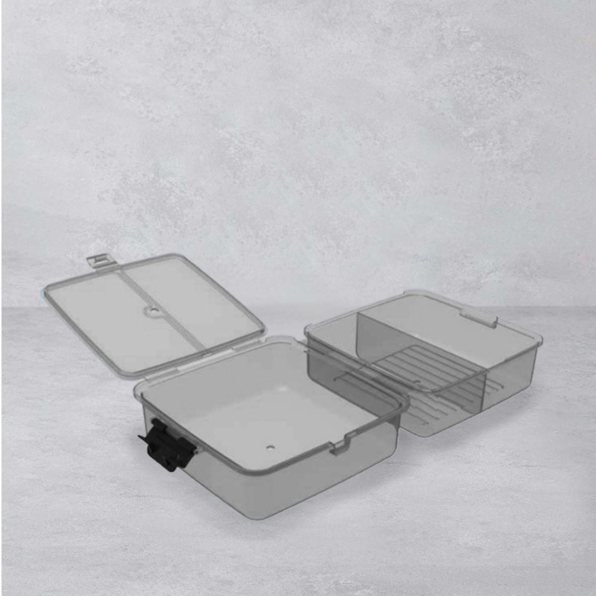 15 x 15 x 9 cm Joyful Plastic Lunch..