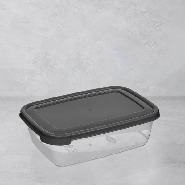 6 L Cook & Keep Rectangular Storage Container 28 x 16 x 21 cm - Grey