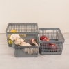 6.5 L Aria Plastic Organizer - Grey