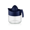 300 ml Sapphire Glass Lemon Squeezer - Navy Blue