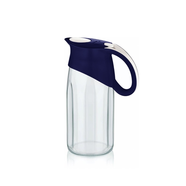 1450 ml Quella Glass Jug - Navy Blue
