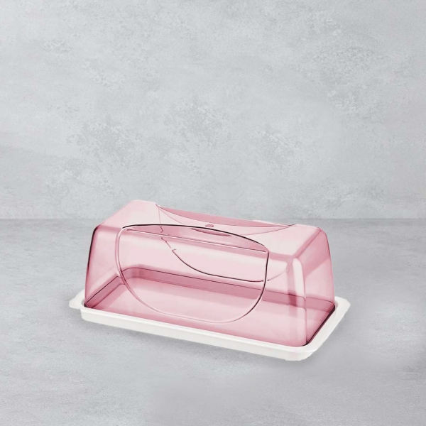 39 x 19 x 15 cm Smart Baton Cake Dome (Gift Box) - Pink
