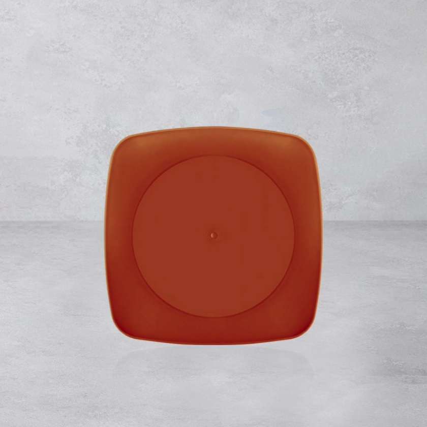 20 x 20 x 2 cm Clover Square Plate ..