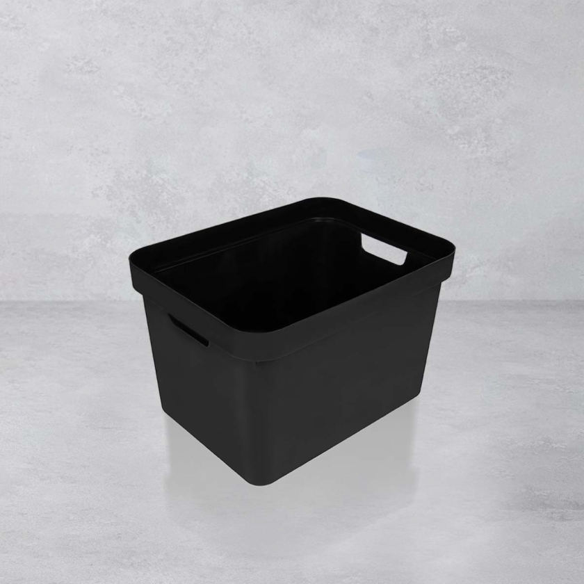 18 L Prime Plastic Organizer - Blac..