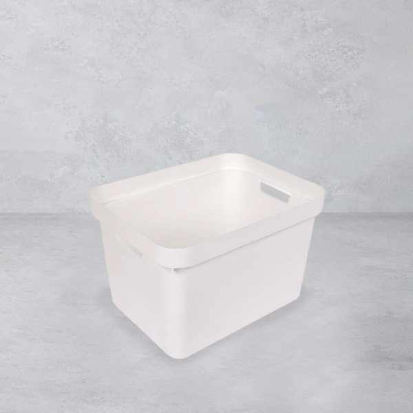 18 L Prime Plastic Organizer - White