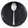4 Pieces Deniz Mirror Finish Table Service Set - Silver