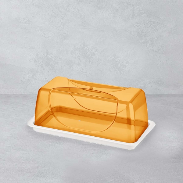 39 x 19 x 15 cm Smart Baton Cake Dome (Gift Box) - Amber