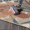 160 x 230 cm Nova Palm Serenade Decorative Rug - Green / Cream / Brick