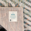 160 x 230 cm Nova Wavy Mirage Decorative Rug - Green / Cream