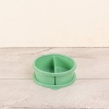 2 Parts Smart Plastic 600 ml Storage Container - Green