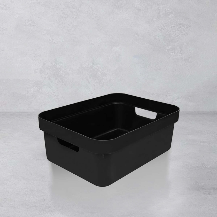 11 L Prime Plastic Organizer - Blac..
