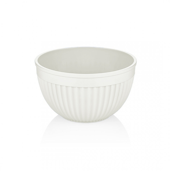 Sapphire Round Bowl 2 L - White