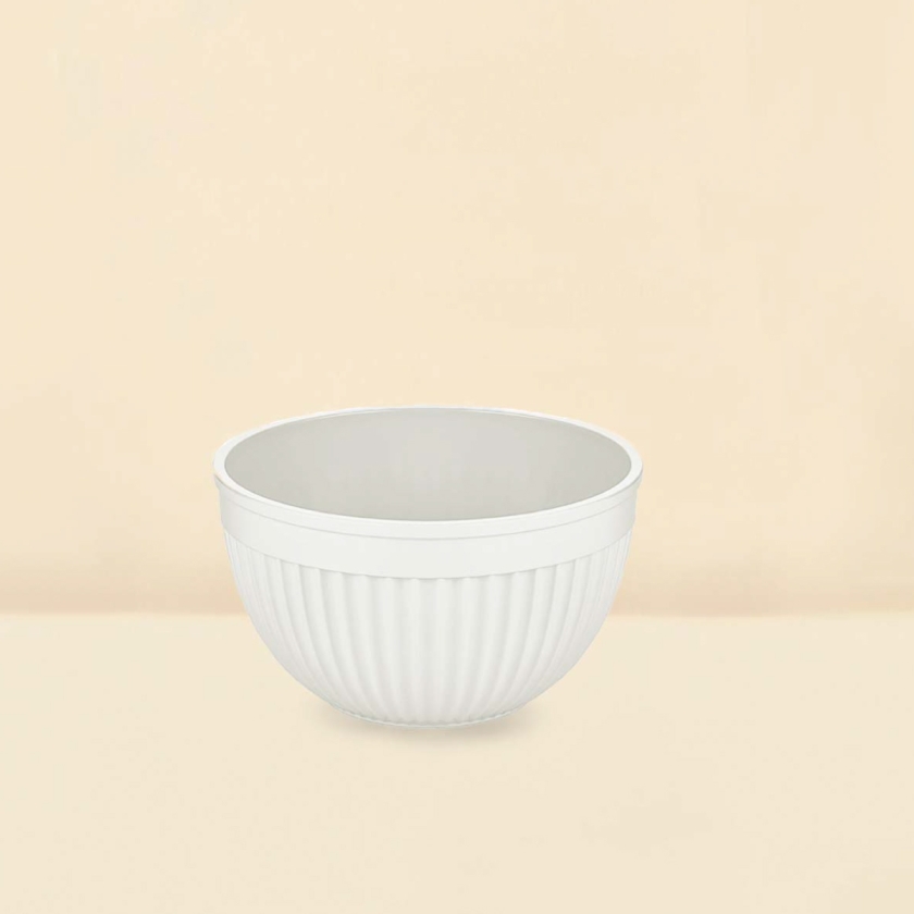Sapphire Round Bowl 2 L - White