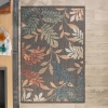 120 x 170 cm Nova Autumn Foliage Decorative Rug - Multicolor