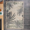 80 x 150 cm Nova Jungle Canopy Decorative Rug - Green