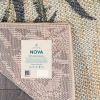 80 x 150 cm Nova Jungle Canopy Decorative Rug - Green