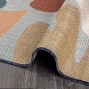 160 x 230 cm Nova Autumn Garden Decorative Rug - Green / Cream