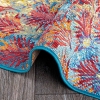 120 x 170 cm Jardin Floral Burst Decorative Rug - Multicolor