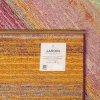 120 x 170 cm Jardin Sunset Stripes Decorative Rug - Red / Blue / Pink