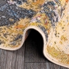 120 x 170 cm Jardin Abstract Patterns Decorative Rug - Multicolor