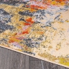 120 x 170 cm Jardin Abstract Patterns Decorative Rug - Multicolor