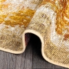 240 x 330 cm Jardin Vintage Texture Decorative Rug - Brown / Gold