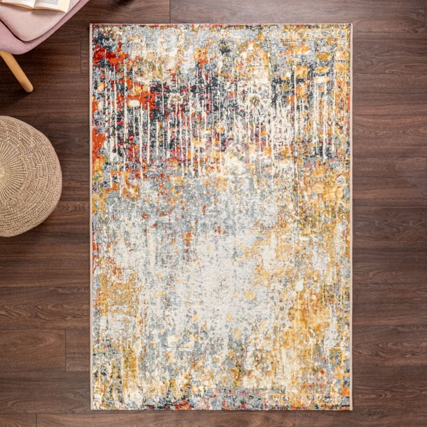 200 x 280 cm Jardin Rustic Huse Decorative Rug - Colorful