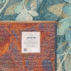 120 x 170 cm Jardin Botanical Fern Decorative Rug - Cream / Blue