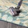 120 x 170 cm Jardin Botanical Fern Decorative Rug - Cream / Blue