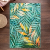 120 x 170 cm Jardin Rainforest Whisper Decorative Rug - Green