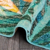 120 x 170 cm Jardin Rainforest Whisper Decorative Rug - Green