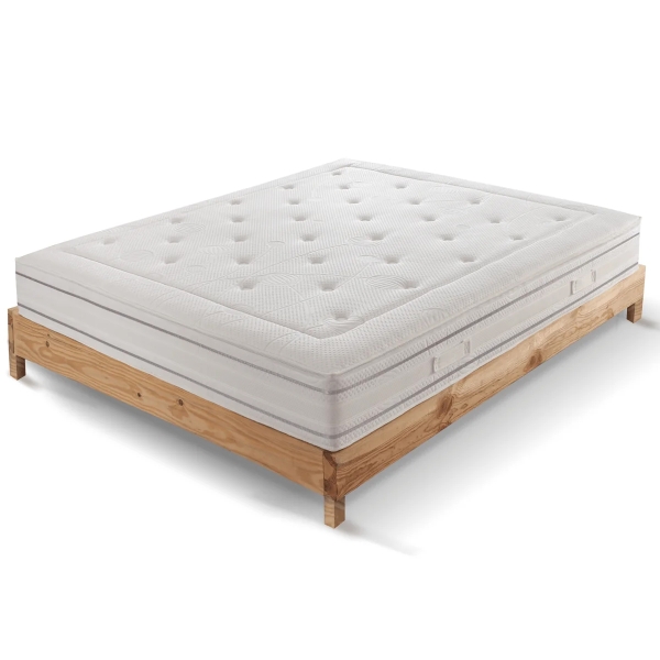 160 x 195 x 24 cm Zone Bed Mattress - White