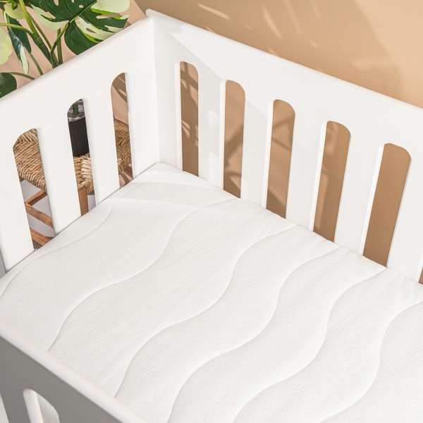 60 x 120 x 8 cm Promo Enhancing Baby Mattress - White 