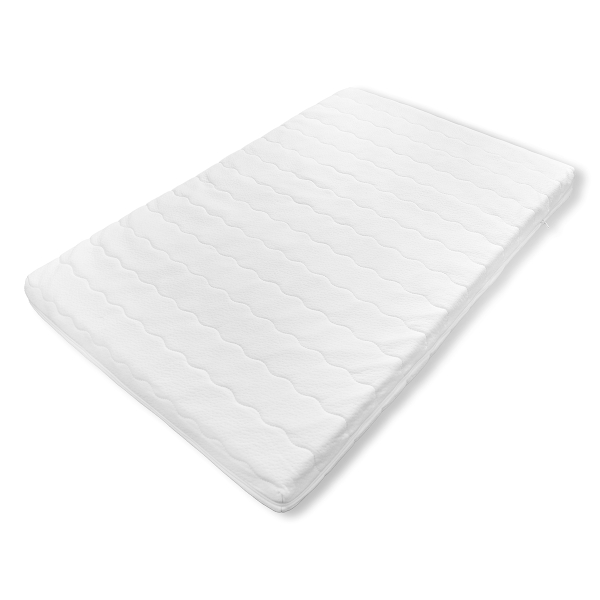 70 x 110 x 8 cm Promo Tortuous Stripes Baby Mattress - White 
