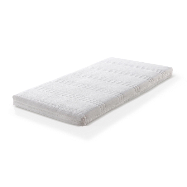 70 x 110 x 8 cm Comfort Bold Stripes Baby Mattress - White 